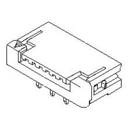 MOLEX Ffc & Fpc Connectors 1.0 Fpc Zif Ra Hsg A Zif Ra Hsg Assy 7Ckt 520890719